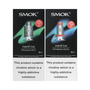 คอยล์บุหรี่ไฟฟ้า SMOK Nord Pro Replacement Coil 5 ชิ้นต่อกล่อง