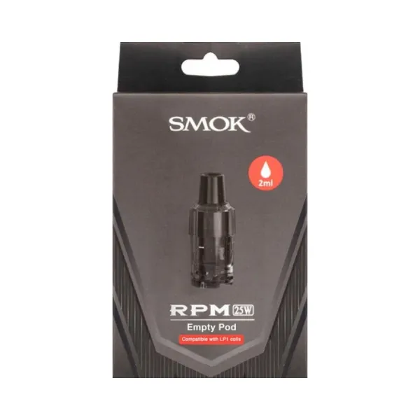 SMOK RPM 25 Empty LP1 Pod Cartridge (3ชิ้น/กล่อง)