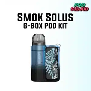 smok solus g box pod kit transparent blue