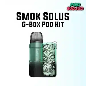 smok solus g box pod kit transparent green