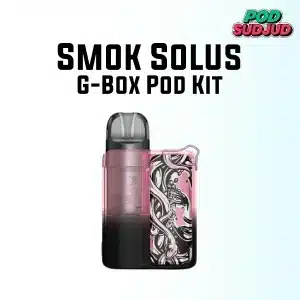 smok solus g box pod kit transparent pink