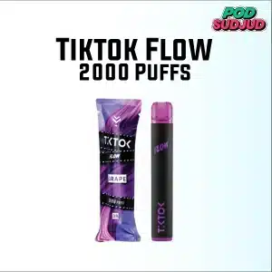 tiktok flow 2000 puffs grape