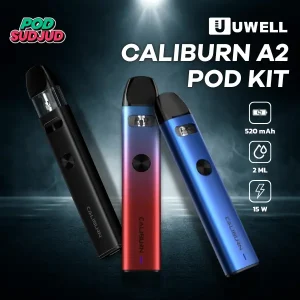 Uwell Caliburn A2 พอตไฟฟ้าตัวท็อป ลมแน่น ปรับฟีลสูบได้