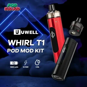 Uwell whirl t1วัสดุพรีเมียม น้ำหนักเบา พกพาสะดวก