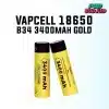 Vapcell 18650 B34 3400mAh ทอง