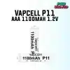 Vapcell P11 AAA 1100mah 1.2V