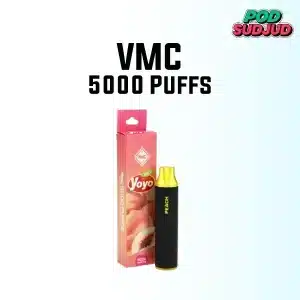 vmc 5000 puffs peach