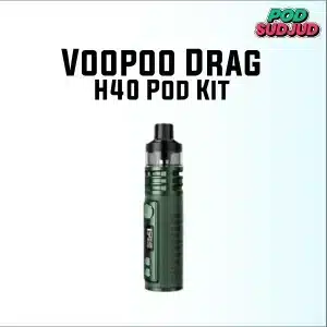 voopoo drag h40 pod kit green