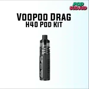 voopoo drag h40 pod kit gunmetal