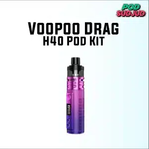 voopoo drag h40 pod kit modern red