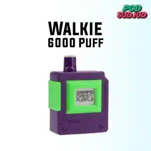 walkie vape 6000 puffs grape daddy purple