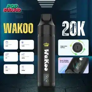 Wakoo 20k ดีไซน์ทันสมัย สูบยาวนาน ใช้งานง่าย