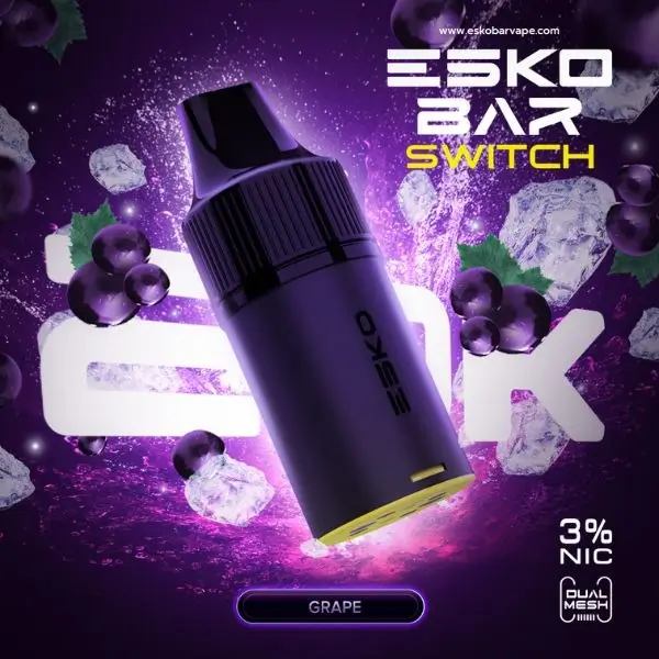 esko bar switch 20k cartridge grape