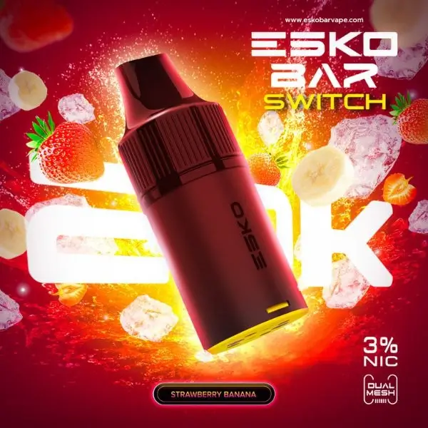 esko bar switch 20k cartridge strawberry banana