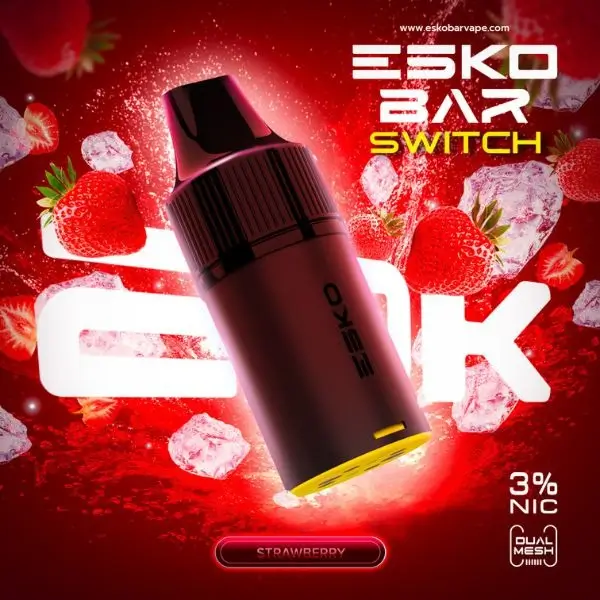 esko bar switch 20k cartridge strawberry