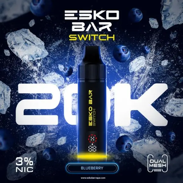 esko bar switch 20k kit blueberry