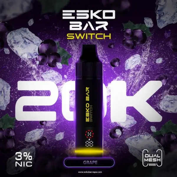 esko bar switch 20k kit grape
