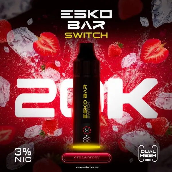 esko bar switch 20k kit strawberry