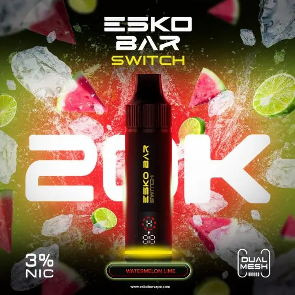 esko bar switch 20k kit watermelon lime