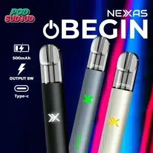 Nexas Begin ดีไซน์ทรงแท่งโทนสีเรียบ