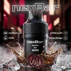 หัวน้ำยา nexbar 15000 puffs cola