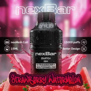 หัวน้ำยา nexbar 15000 puffs strawberrry watermelon