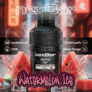 หัวน้ำยา nexbar 15000 puffs watermelon ice