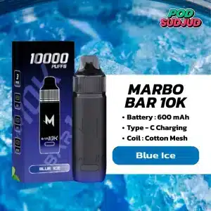 Marbo M Bar 10K - บลูไอซ์ ไอซ์เย็นคม สดชื่นแรง