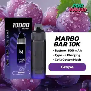 Marbo M Bar 10K - องุ่น องุ่นหวานฉ่ำ กลิ่นชัด สูบเพลิน