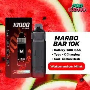 Marbo M Bar 10K - แตงโมมิ้นท์ หวานฉ่ำตัดเย็น สดชื่นกำลังดี